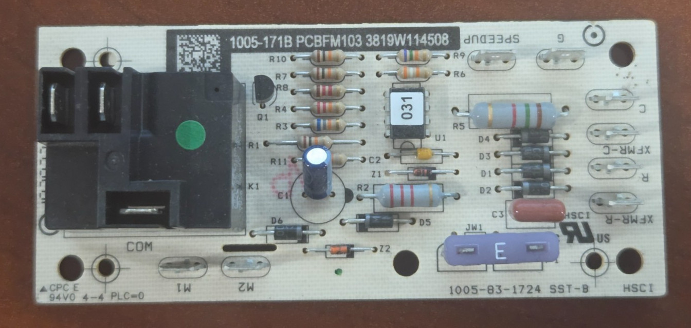 Goodman PCBFM103 Blower Motor Control Circuit Board 1005-171B 1005-83-1723 SST-B