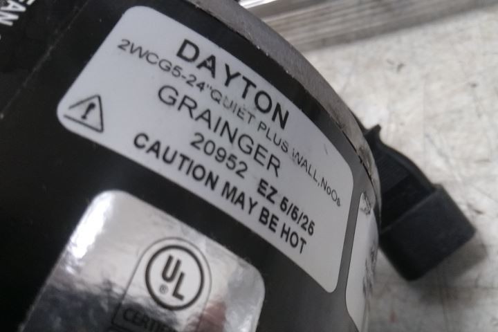 Dayton 20952 24 In Blade Diameter 115V Standard-Duty Quiet-Design Industrial Fan