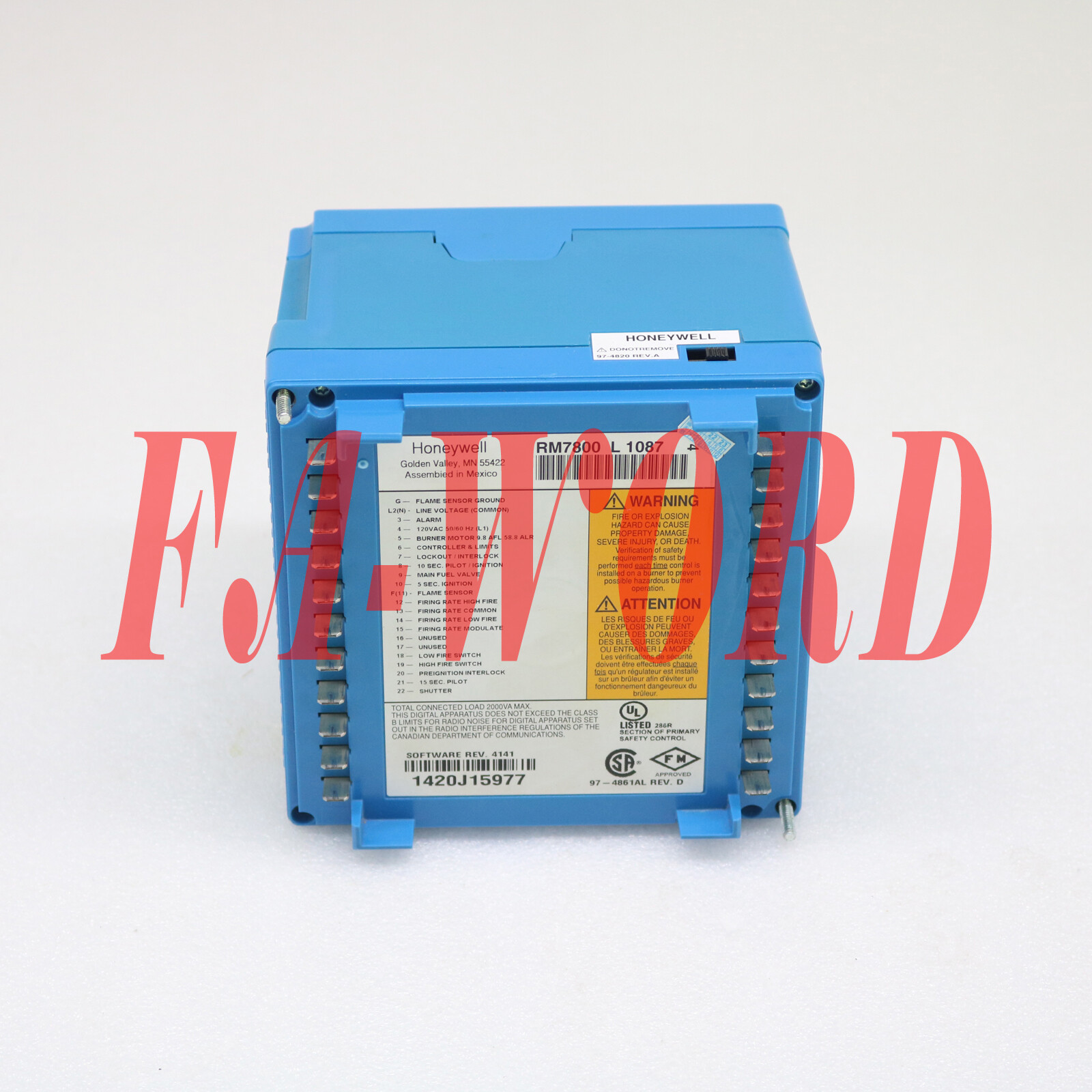 NEW IN BOX HONEYWELL RM7800L1087 Programming Controller 30 days later