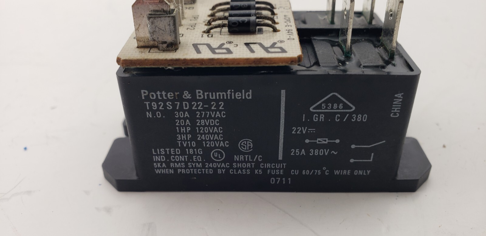 HK61EA003 CES0130052-01 Carrier Rectifier Board With T92S7D22-22 Relay