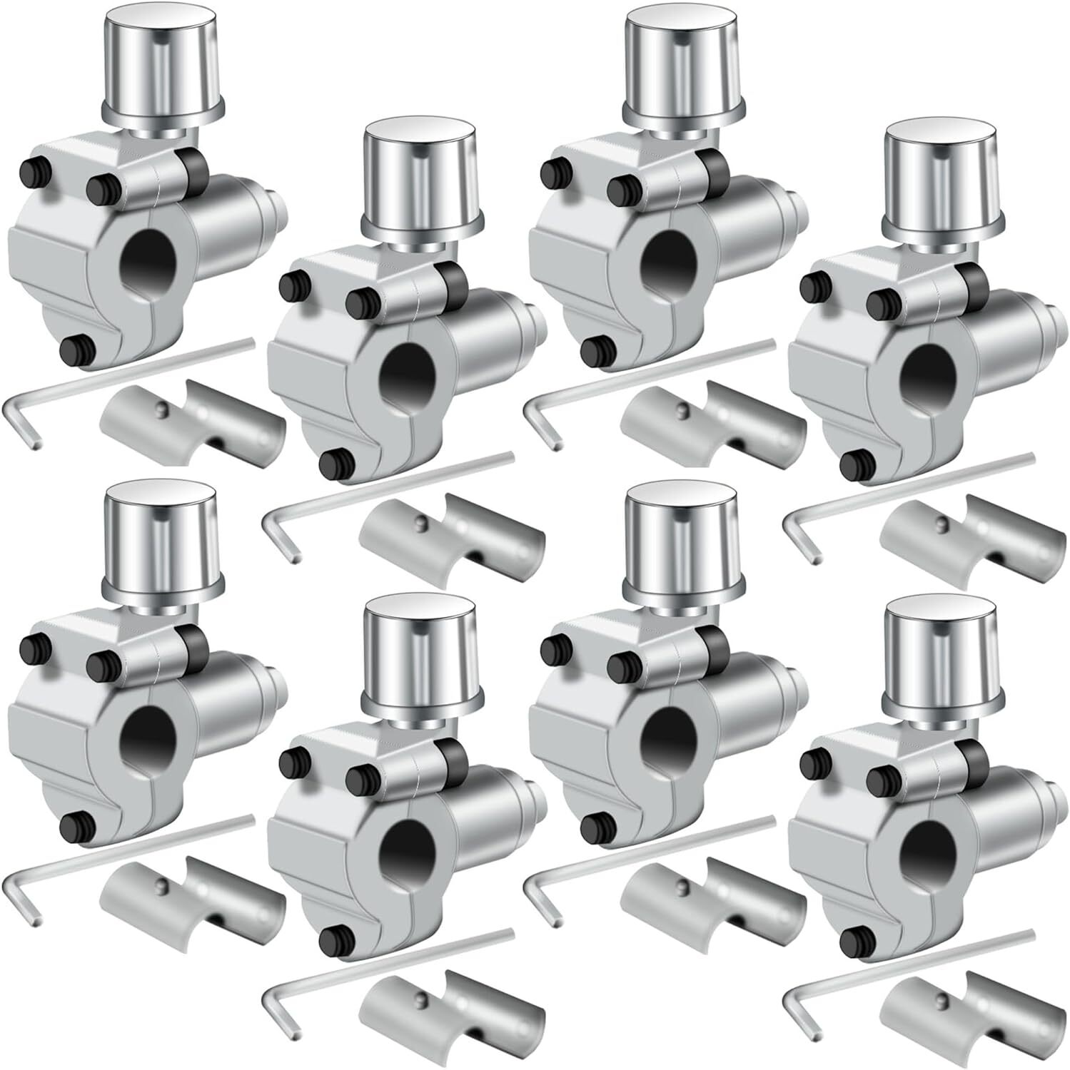 8x BPV31 Bullet Piercing Valve For A/C Refrigeration Lines 5/16 3/8 1/4 In