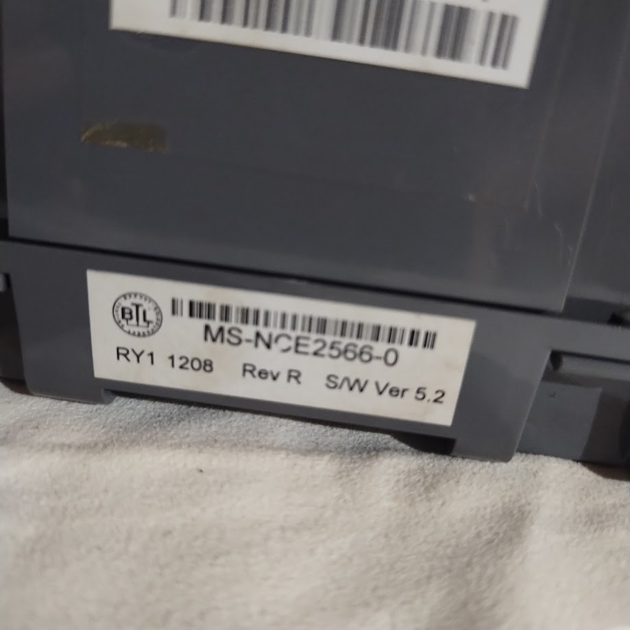 Johnson Metasys MS-NCE2566-0 Used. Powers up, Has Battery, Intermittant Fault
