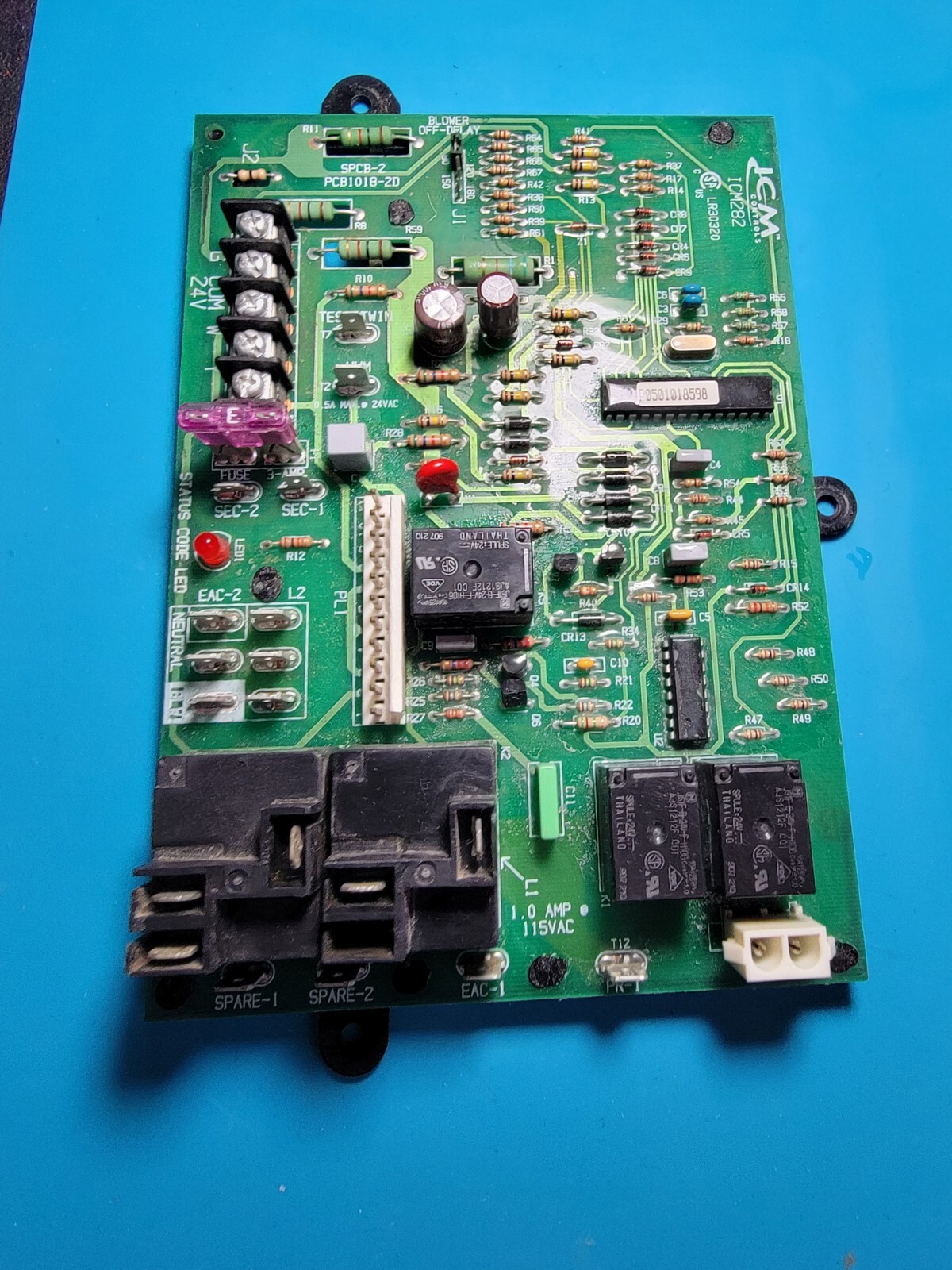 ICM Furnace Control Board – Green (ICM282A)