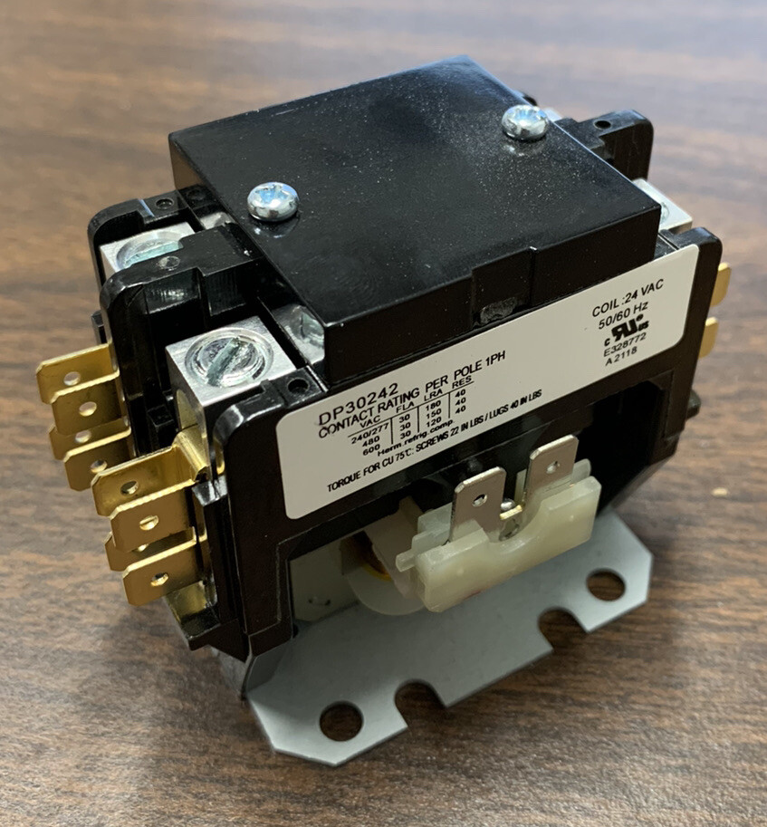 SUPCO CONTACTOR 30A 24V 2-POLE DP30242