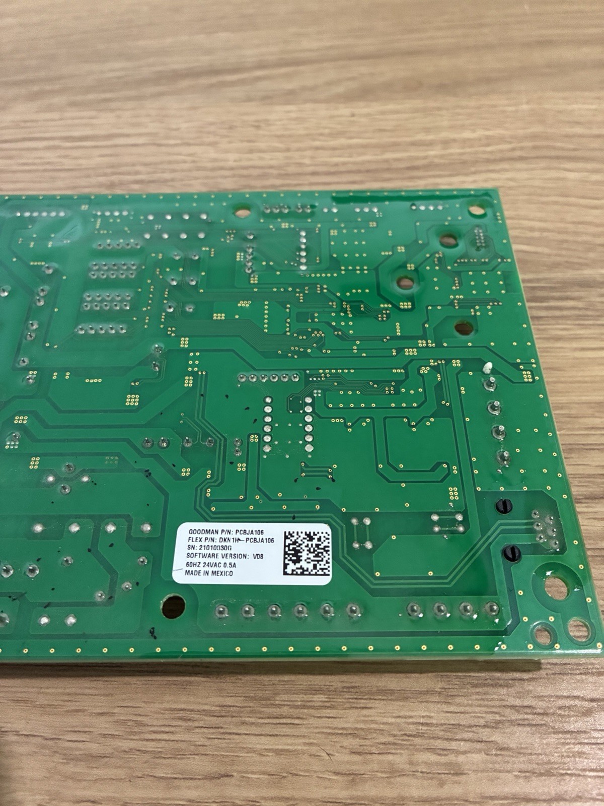 Goodman PCBJA105 Air Handler Control Board DKNIH-PCBJA106 Version V09 AB1 Tested