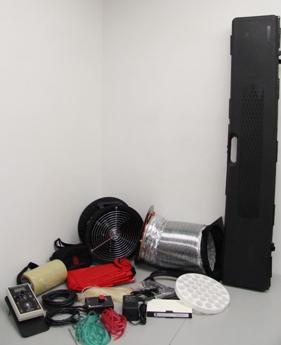 TEC Minneapolis Duct Blaster With DG-3 With Aluminum Frame