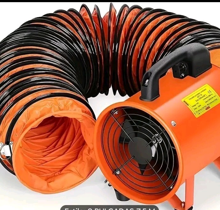 Soplador/escape utilitario con ventilador de manguera de 24,6 pies,