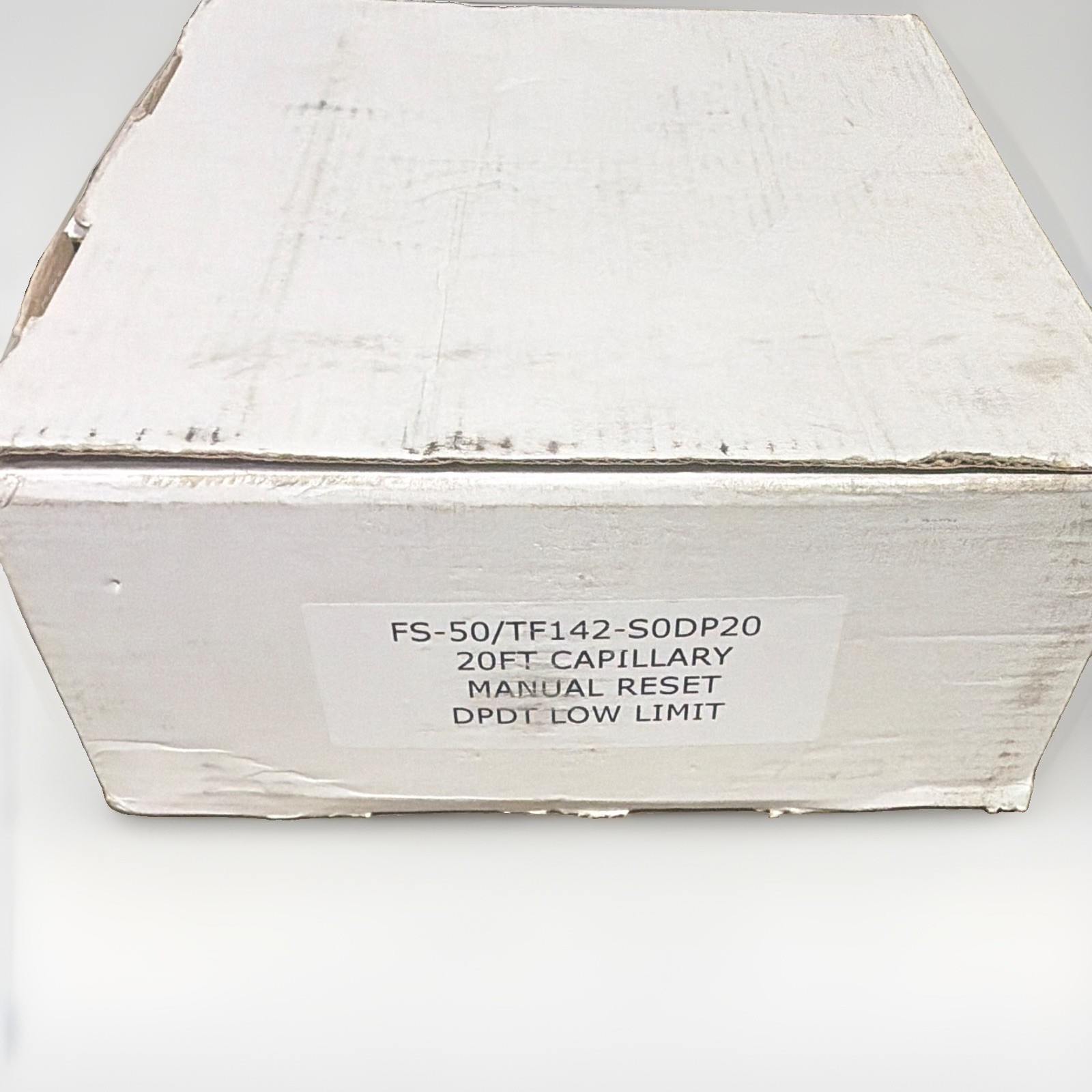 FS-50/TF142-SODP20 DPDT Low Limit HVAC Control Manual Reset 20ft Capillary #89/3