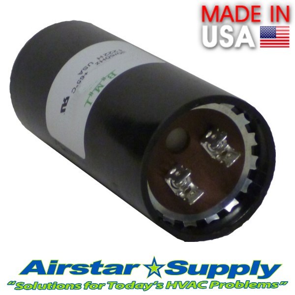 BMI Start Capacitor 378-440 uF 125VAC 60Hz Replaces NGM 61A4D120378RNTC