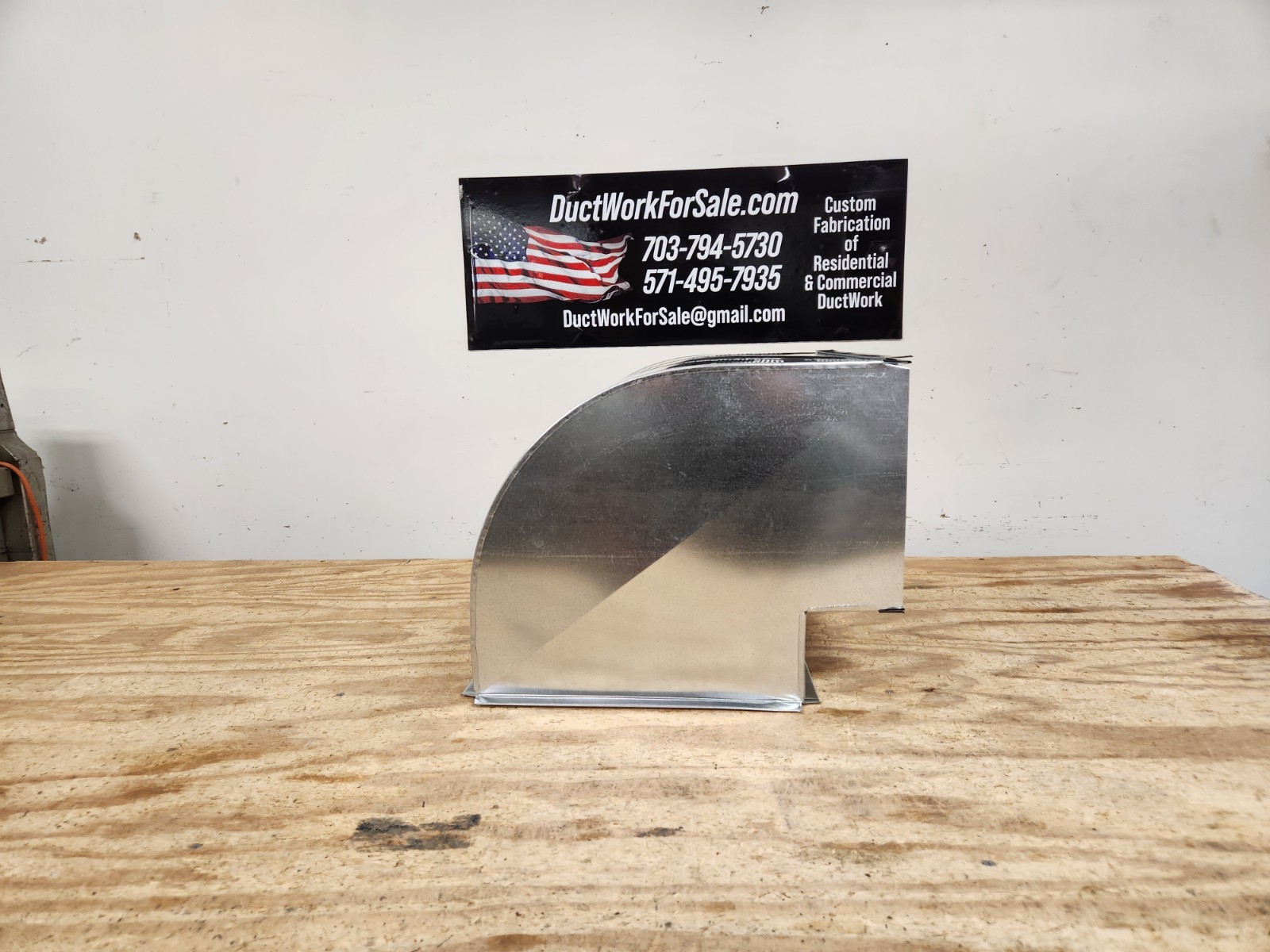 Return Plenum Elbow 14″x20″ to 8″x20″ with Included 14″x20″ Filter Rack Package