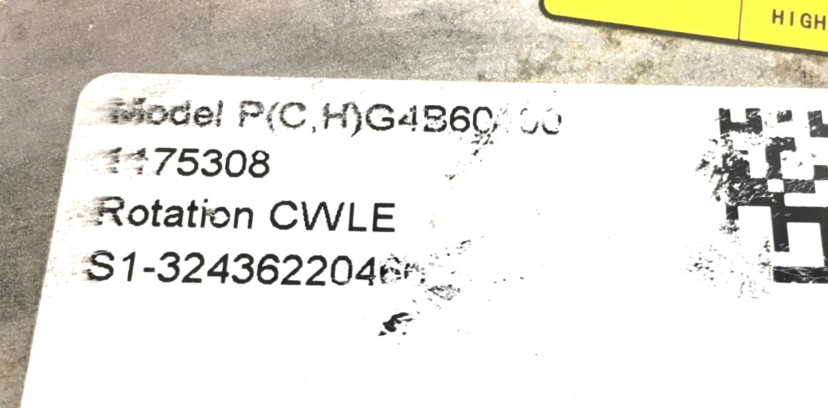 BROAD-OCEAN ZWK702E0756501 ECM Module ONLY S1-32436220466 230V 1HP used #W919