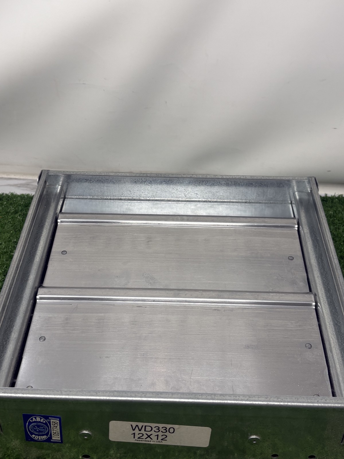 HVAC Fire Smoke Damper WD330 12×12 Galvanized Steel UL Rated Commercial