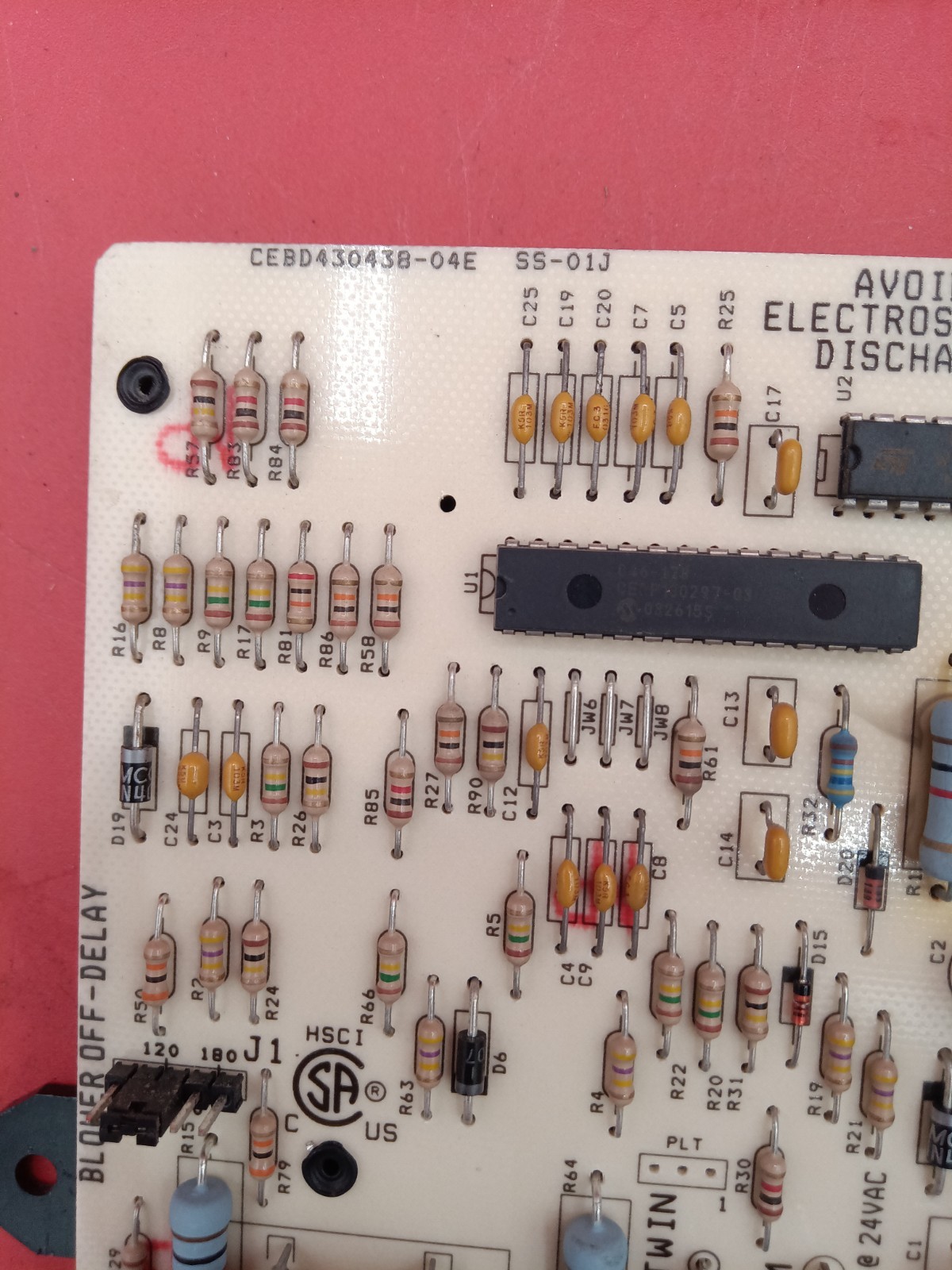 Carrier Bryant Payne CEPL130438-01 Control Circuit Board HK42FZ013
