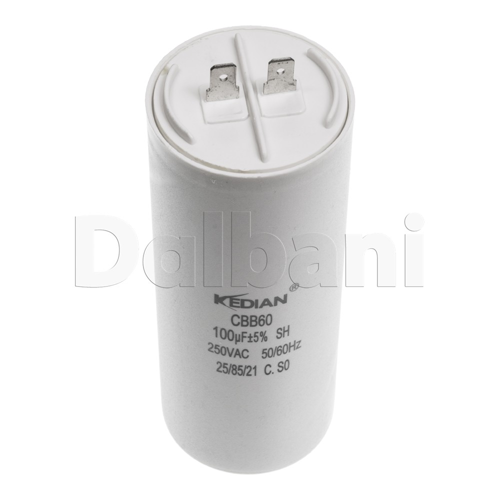 100uF 100MFD CBB60 Run Capacitor 250VAC 250V AC 50/60Hz 50X120 25/85/21