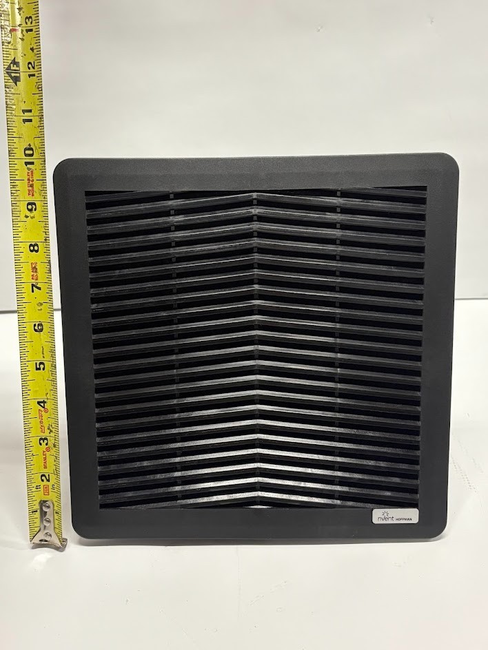 nVent Hoffman HN0916513 3R Side-Mount Filter Fan 115V, 9.84×9.84×4.44, Black NOB