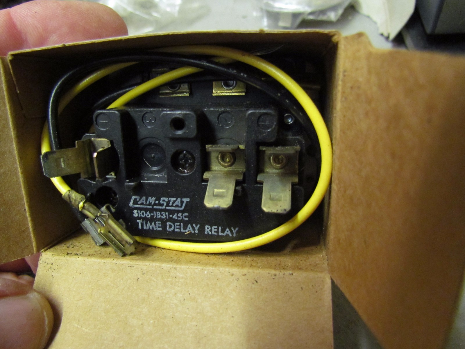 New Old Stock CAM STAT S106-1B31-45C TIME DELAY RELAY 284-1102 Hard To Find