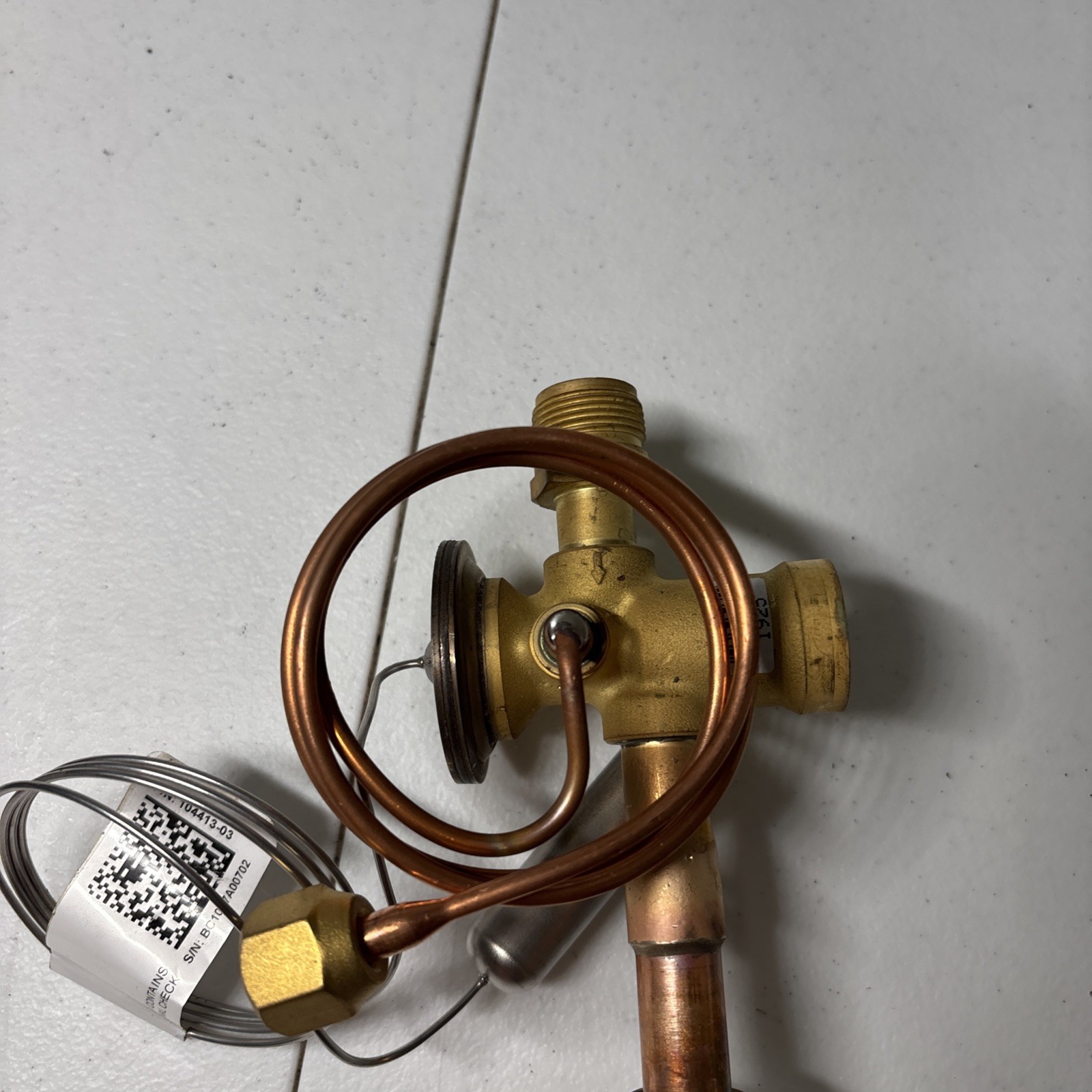 Danfoss TR6 Thermostatic Expansion Valve TXV R-410A 5 Ton 104413-03 Internal