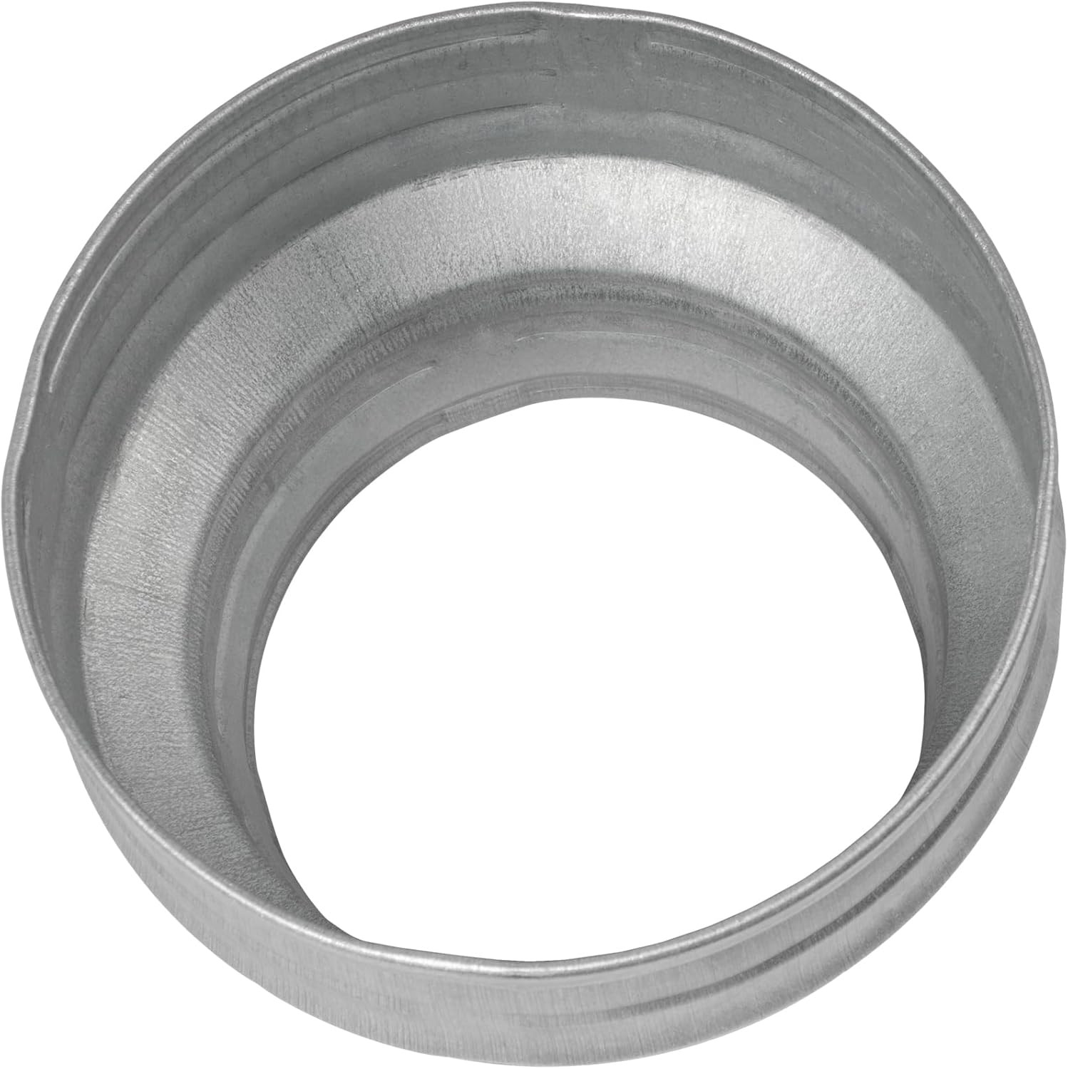 5″ to 4″ Inch round Duct Reducer – Male Fit Galvanized Steel Pipe Increaser – Co