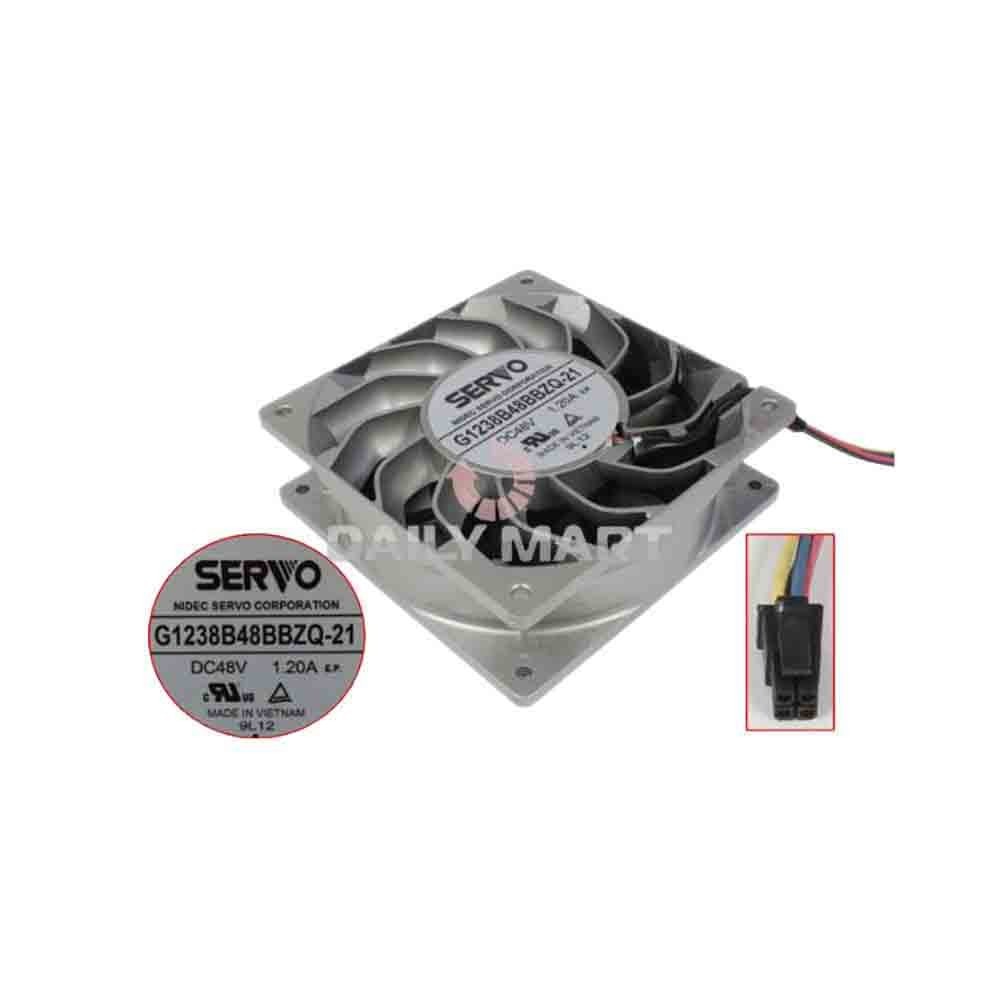 New In Box SERVO G1238B48BBZQ-21 12038 Cooling Fan 12CM 48V 1.2A