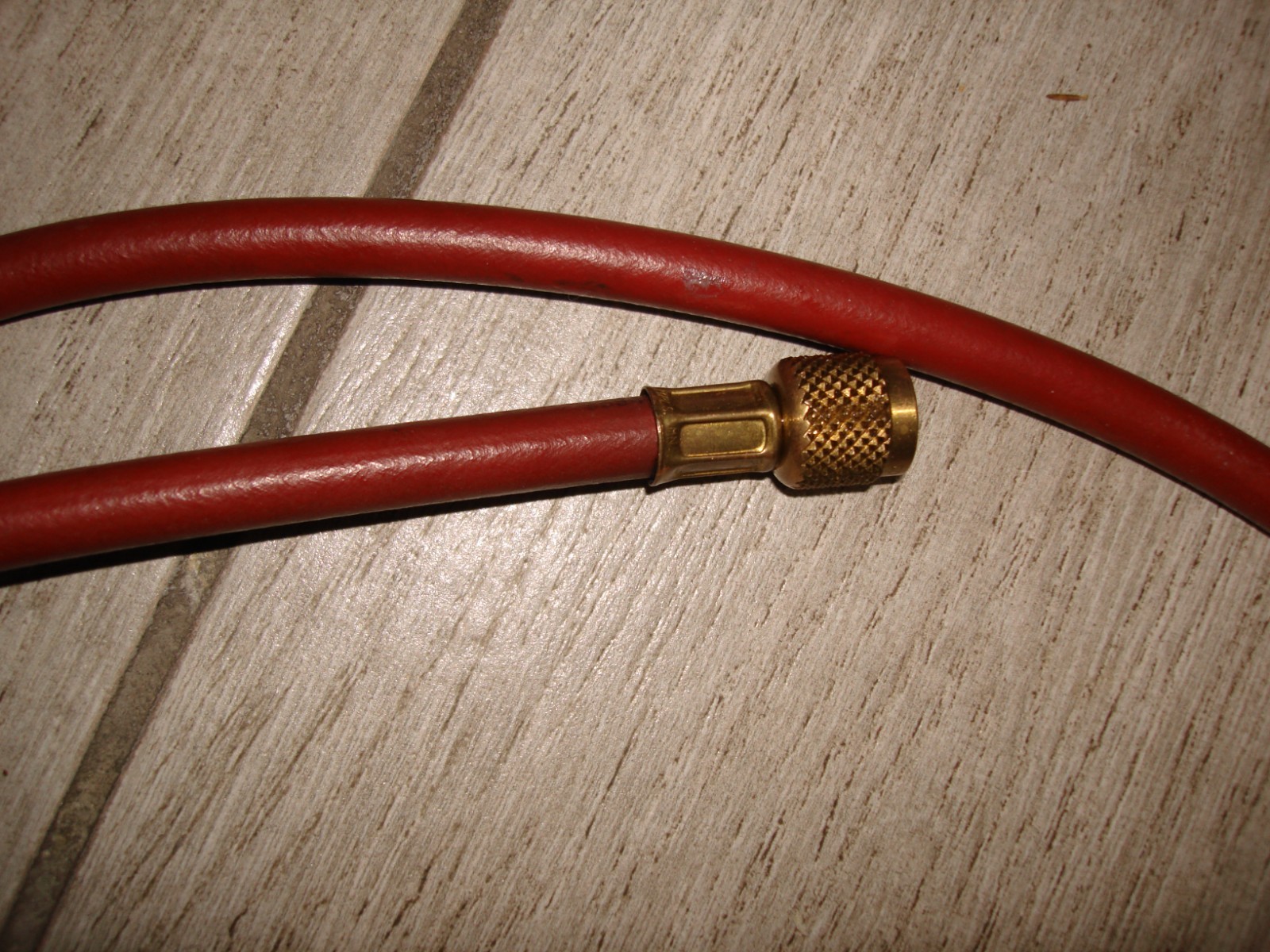 Yellow Jacket Plus II Charging Hose Set 3 Brass Hoses Red Blue Yellow 4000 psi