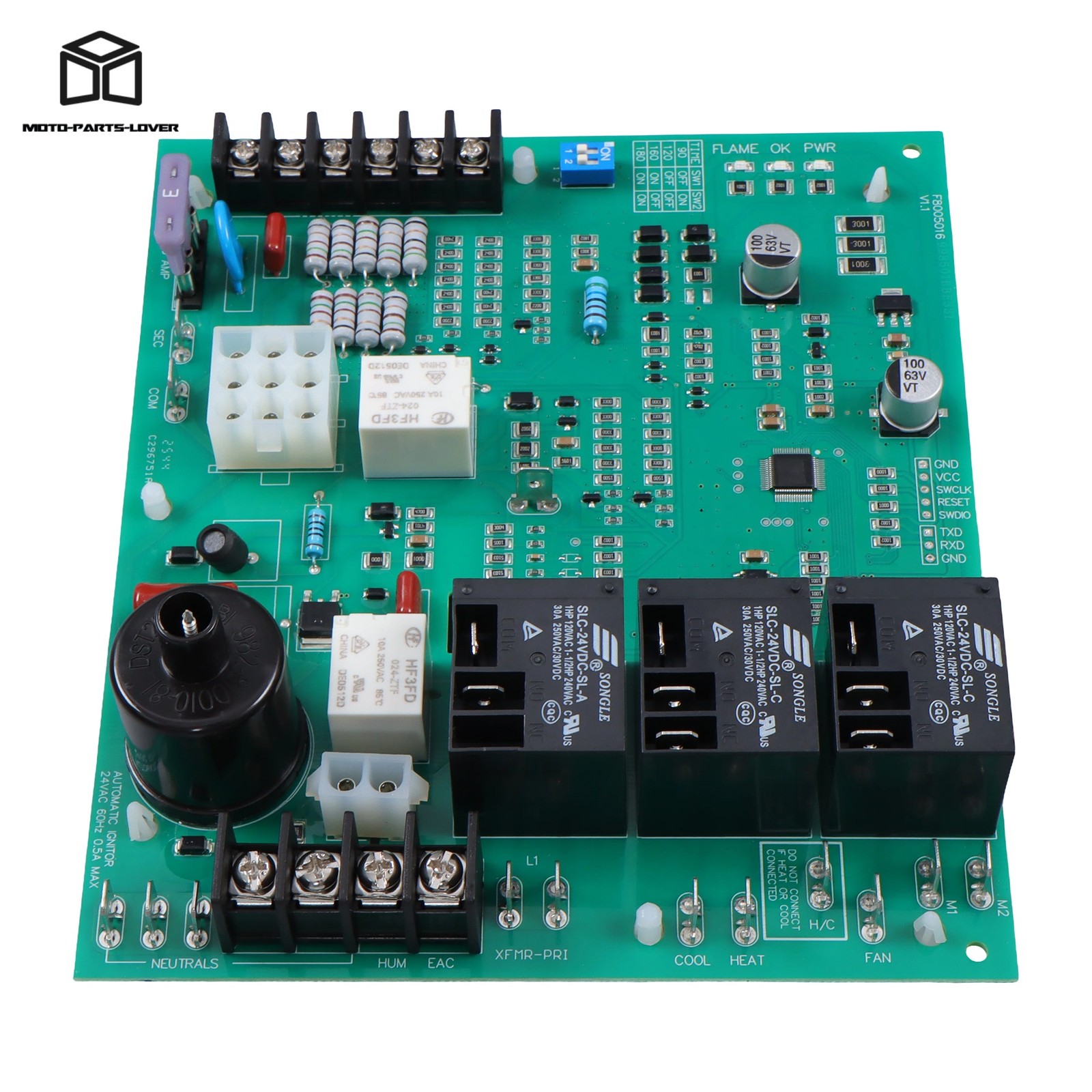 ICM292 Furnace Control Board 62-24140-02 Ignition Control Circuit Board 62-24140