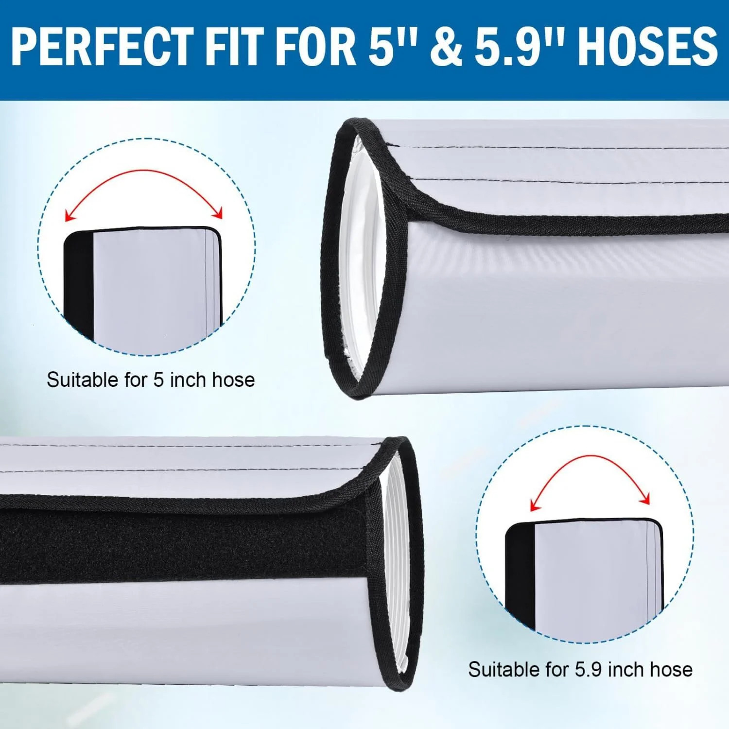 YoleShy Portable AC Hose Insulation Sleeve Thick Portable Air Conditioner Hose C