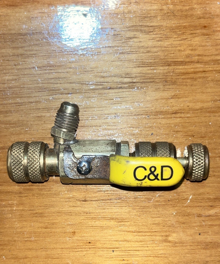 C&D Ball Valve Core Removal Tool for 1/4″ flare access fitting CD3930