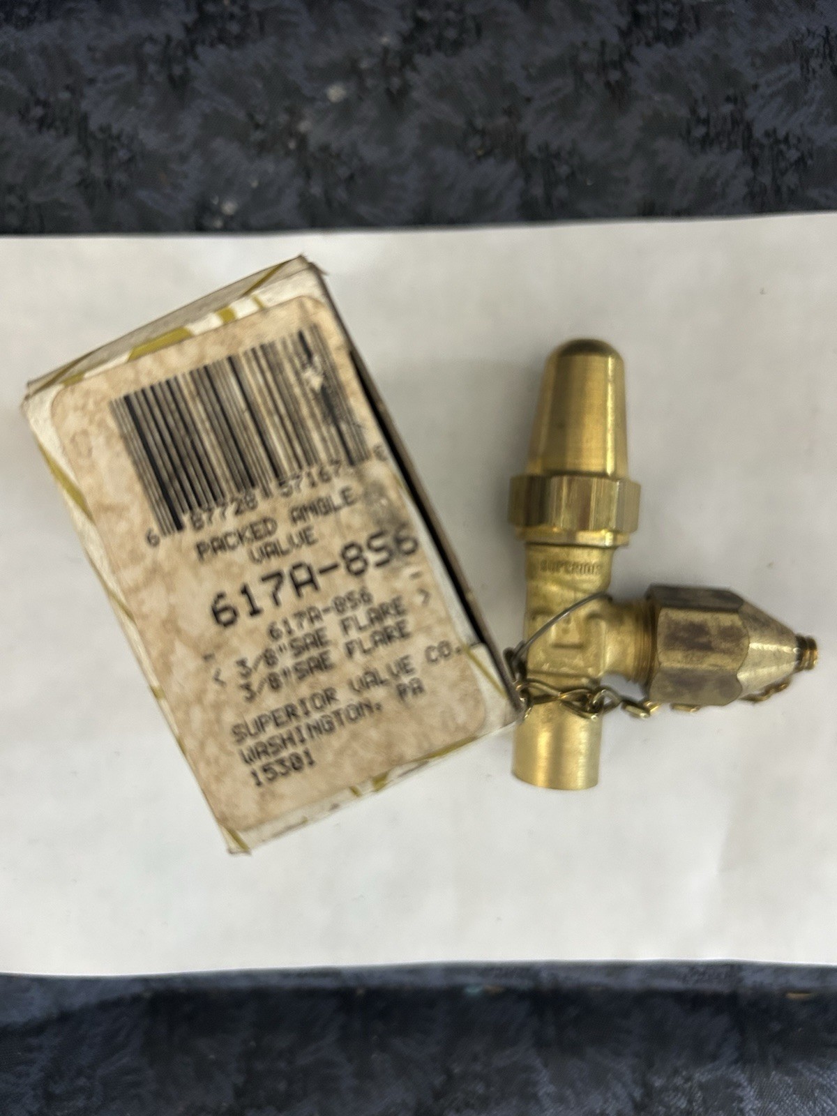 Superior Packed Angle Valve 617A-8S6 3/8″SAE x 3/8 SAE