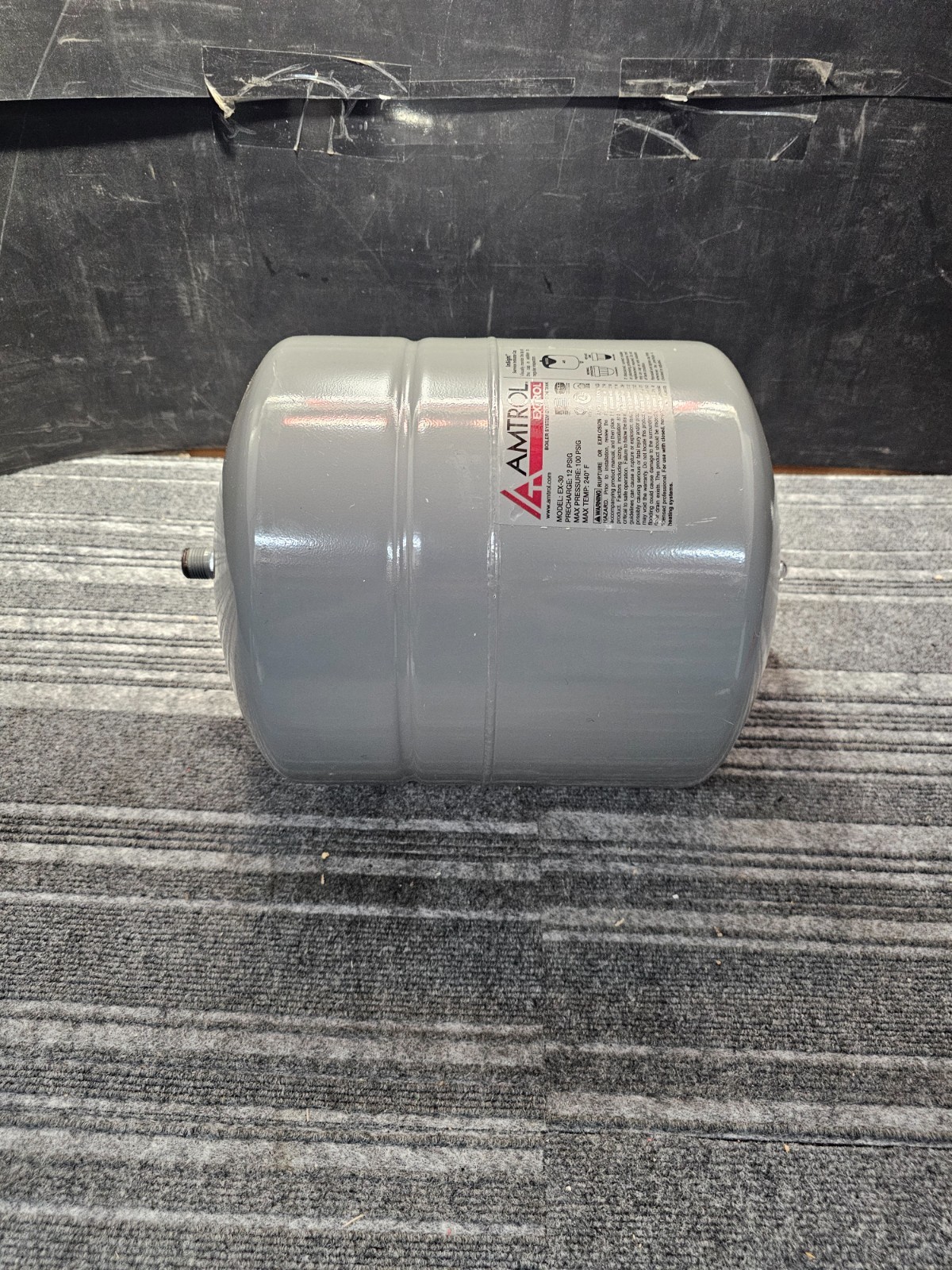 Amtrol Extrol EX-30 4.4 Gallon In-Line Hydronic Expansion Tank 240 Degrees F