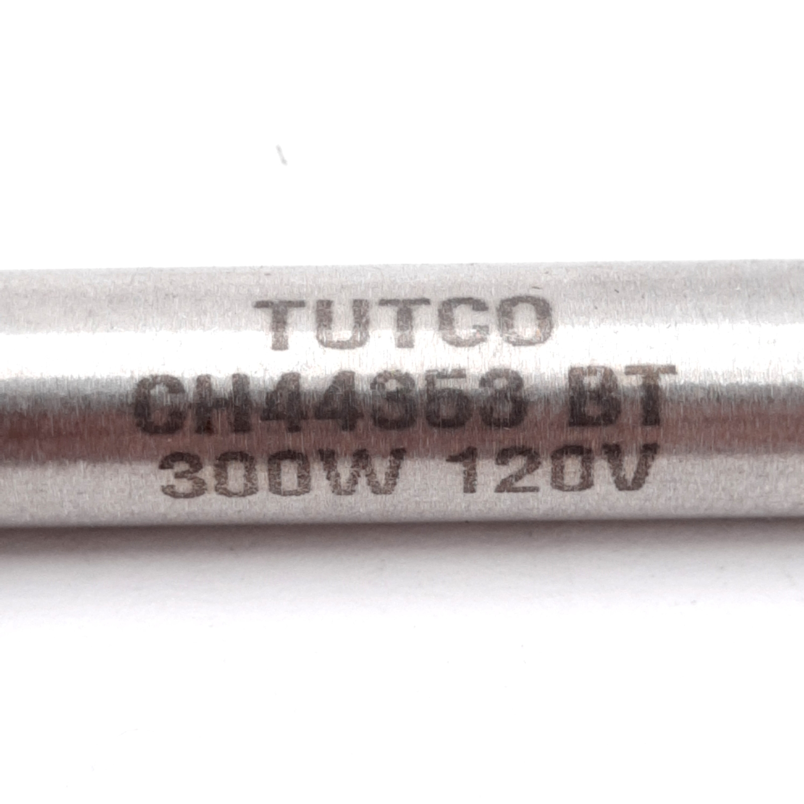Tutco CH44353 Cartridge Heater 120V 300W, ø3/8in x 5in, 17in SS Braided Leads