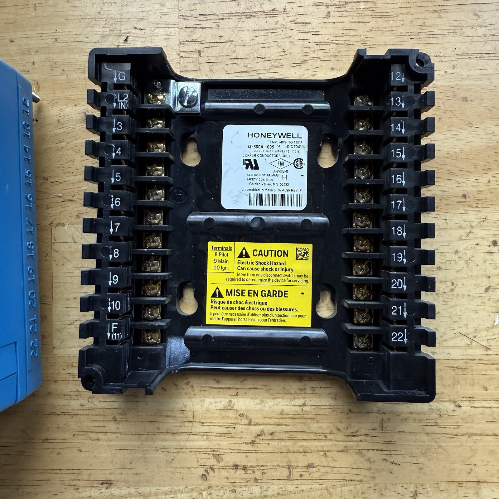Refurbish HONEYWELL Burner Controller, Model: RM7890A1015