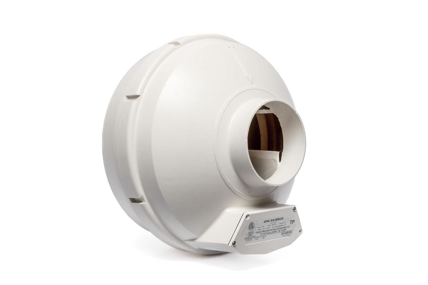 Festa AMG Maverick Radon Fan – Quiet and Energy Efficient 260 CFM