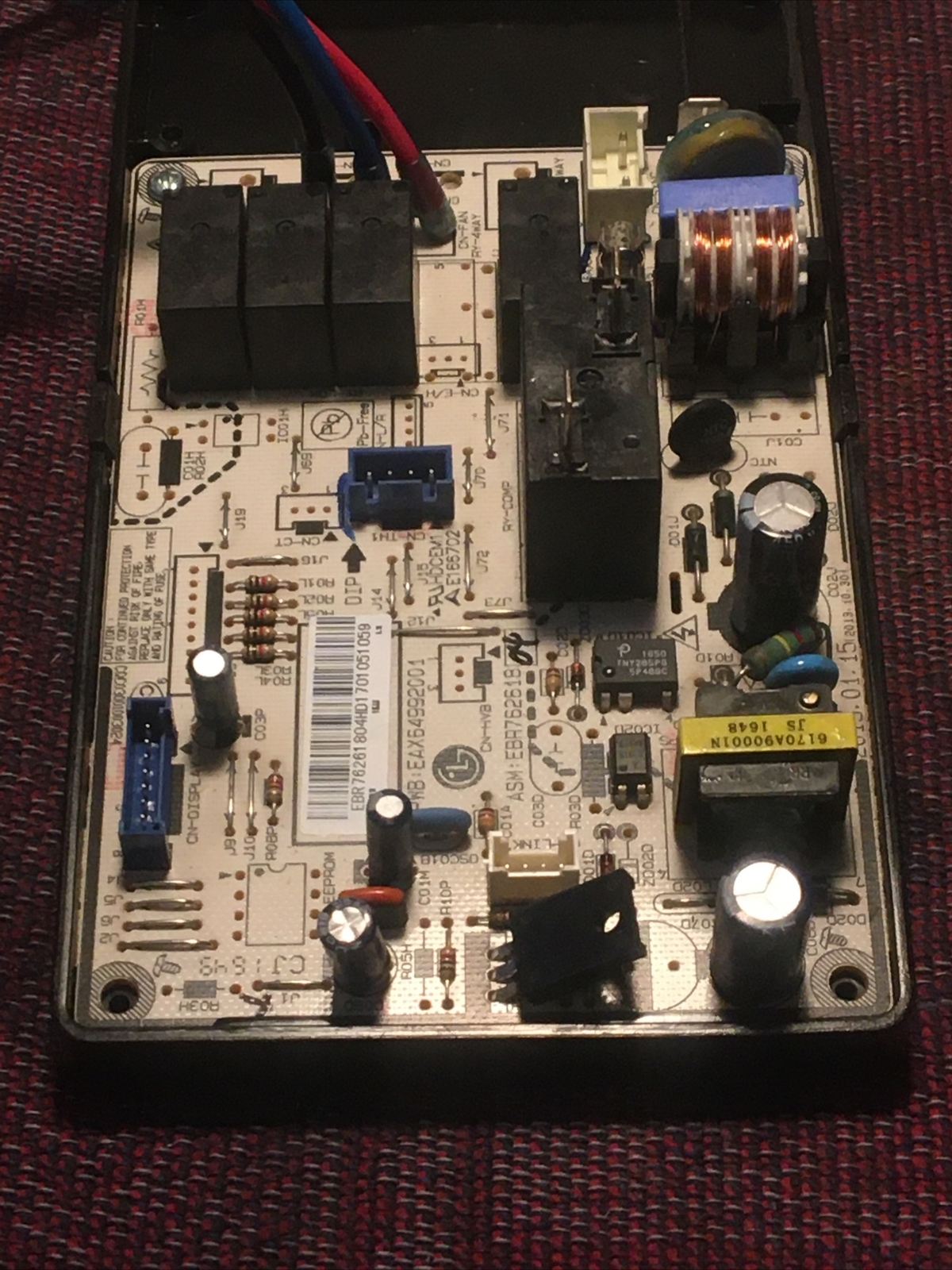 Friedrich ac model: CP12G10B / CP24G30A Power Supply Board EBR7626180