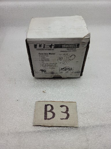 UEI TEST INSTRUMENTS UEM2091T 1550 RPM Motor Cast Iron 9 Watt 230V 5421
