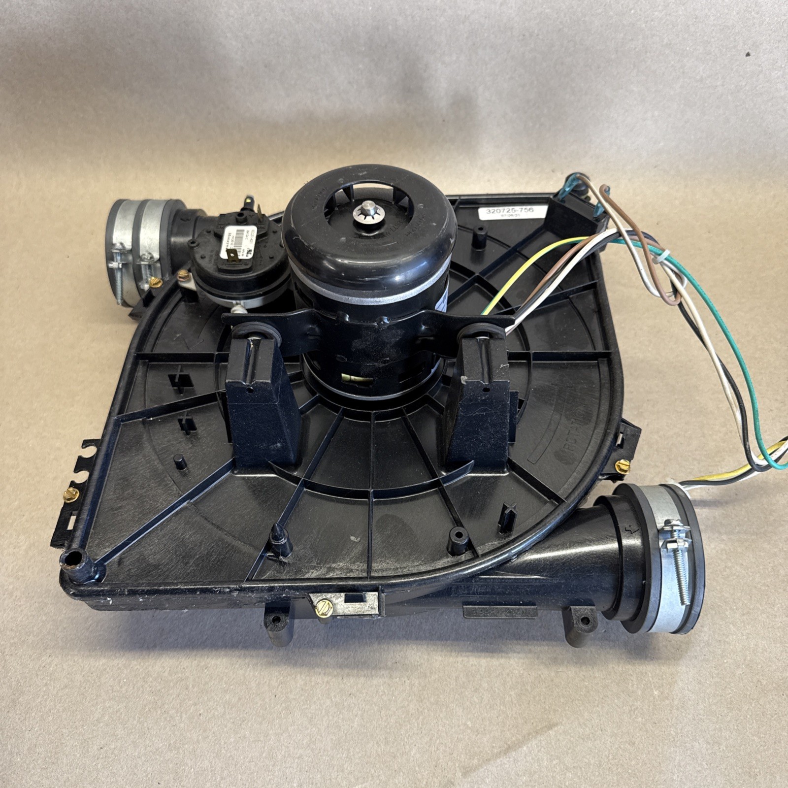 2018 ZHONGSHAN BROAD-OCEAN HC28CQ116 Draft Inducer Motor YDZ-040L22541-01