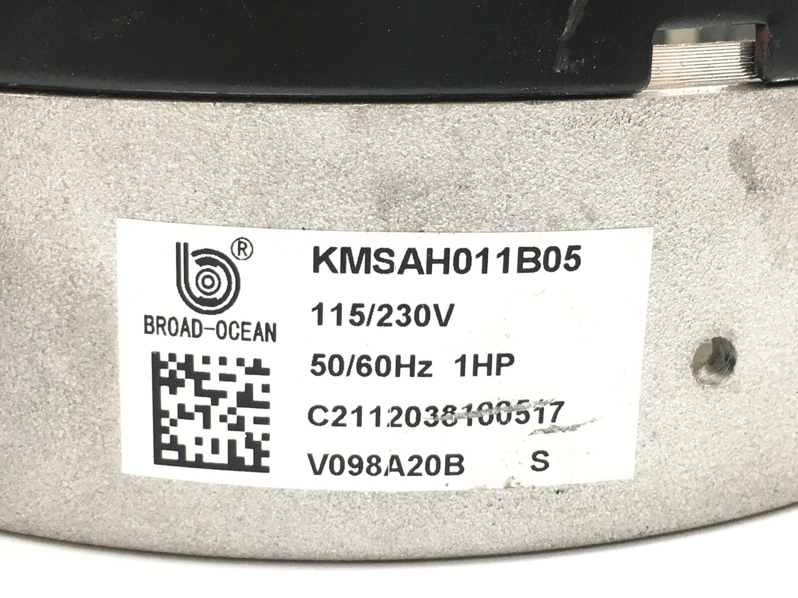 BROAD-OCEAN ZWK702E006089 ECM Module ONLY 1 HP KMSAH011B05 115/230V used #Z705