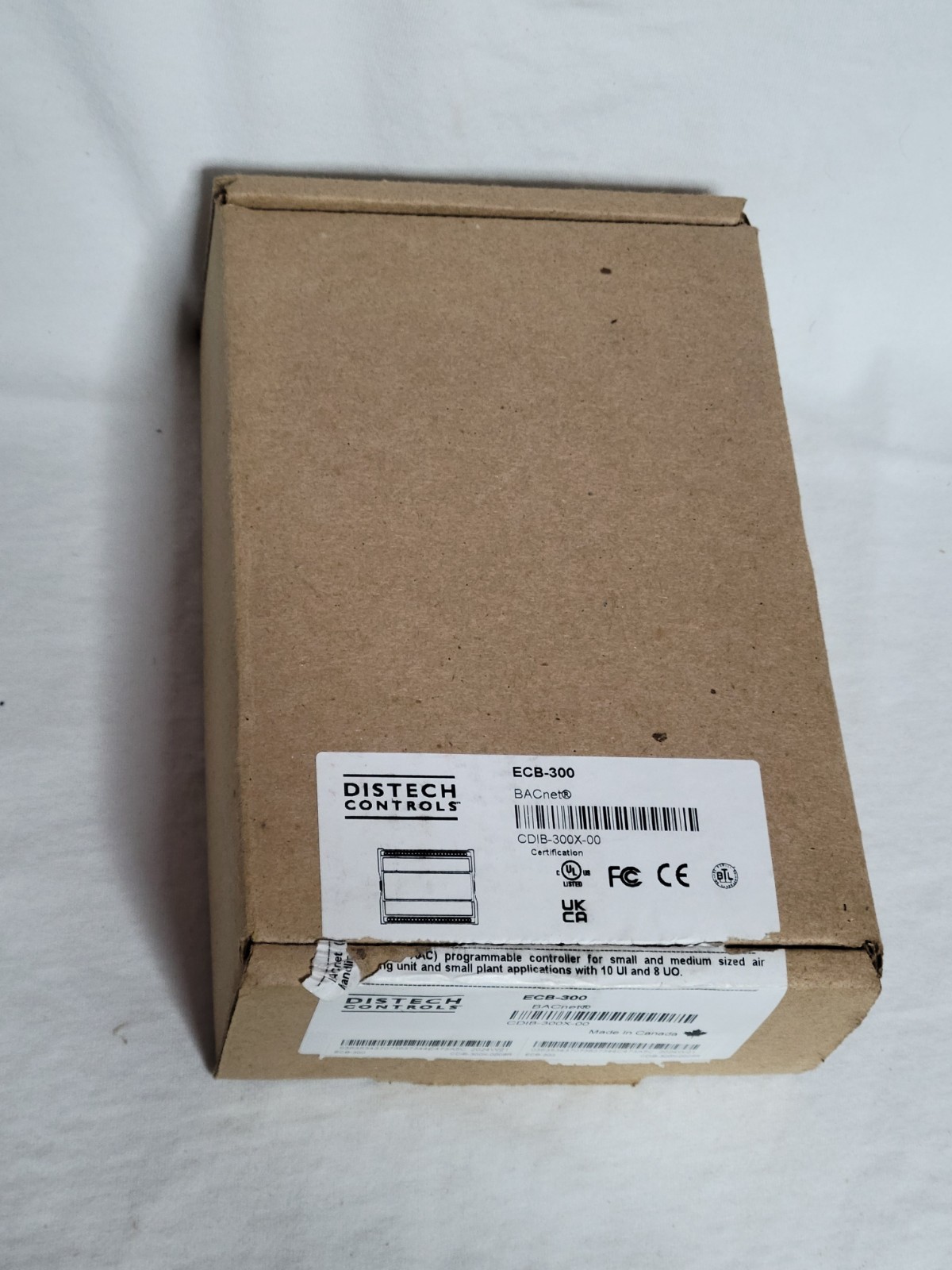 Distech Controls Bacnet ECB-300 I/O Controller- Brand New In Open Box
