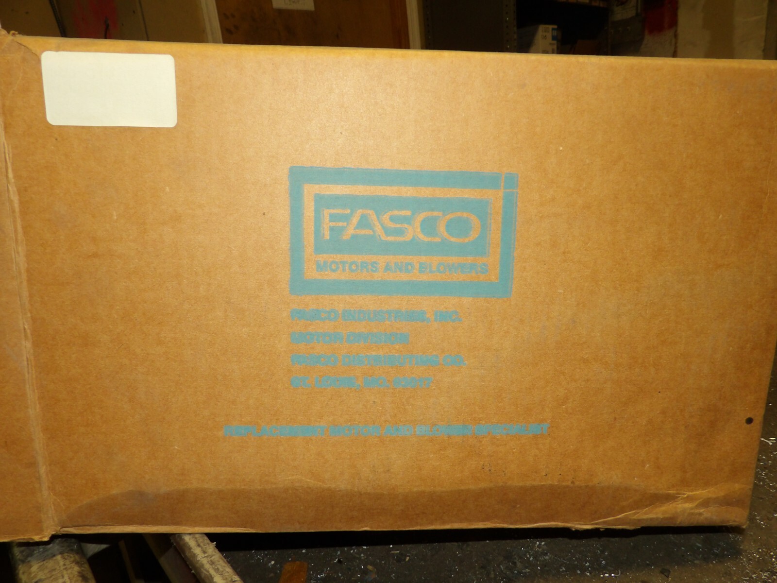 NEW FASCO 1.3 AMP 265 V ENCLOSED MOTOR 1/5 HP 1075 RPM 2-3/8 X 1/2 X 2-1/2 D898