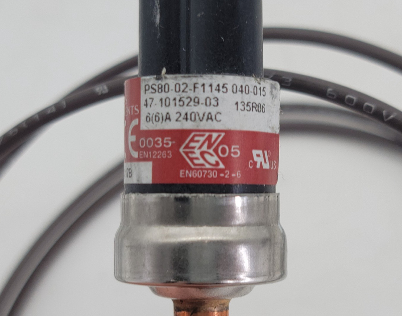 Protech 47-101529-03 Low Pressure Limit Control 15 Psig Auto Reset 5/16″ Sweat