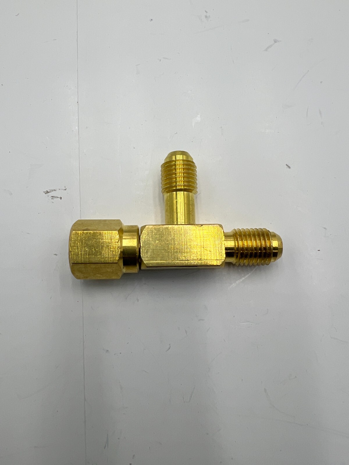 QTY 2-Refrigerant Quick Coupler Access Tee Split Connector Valves Core Adapter