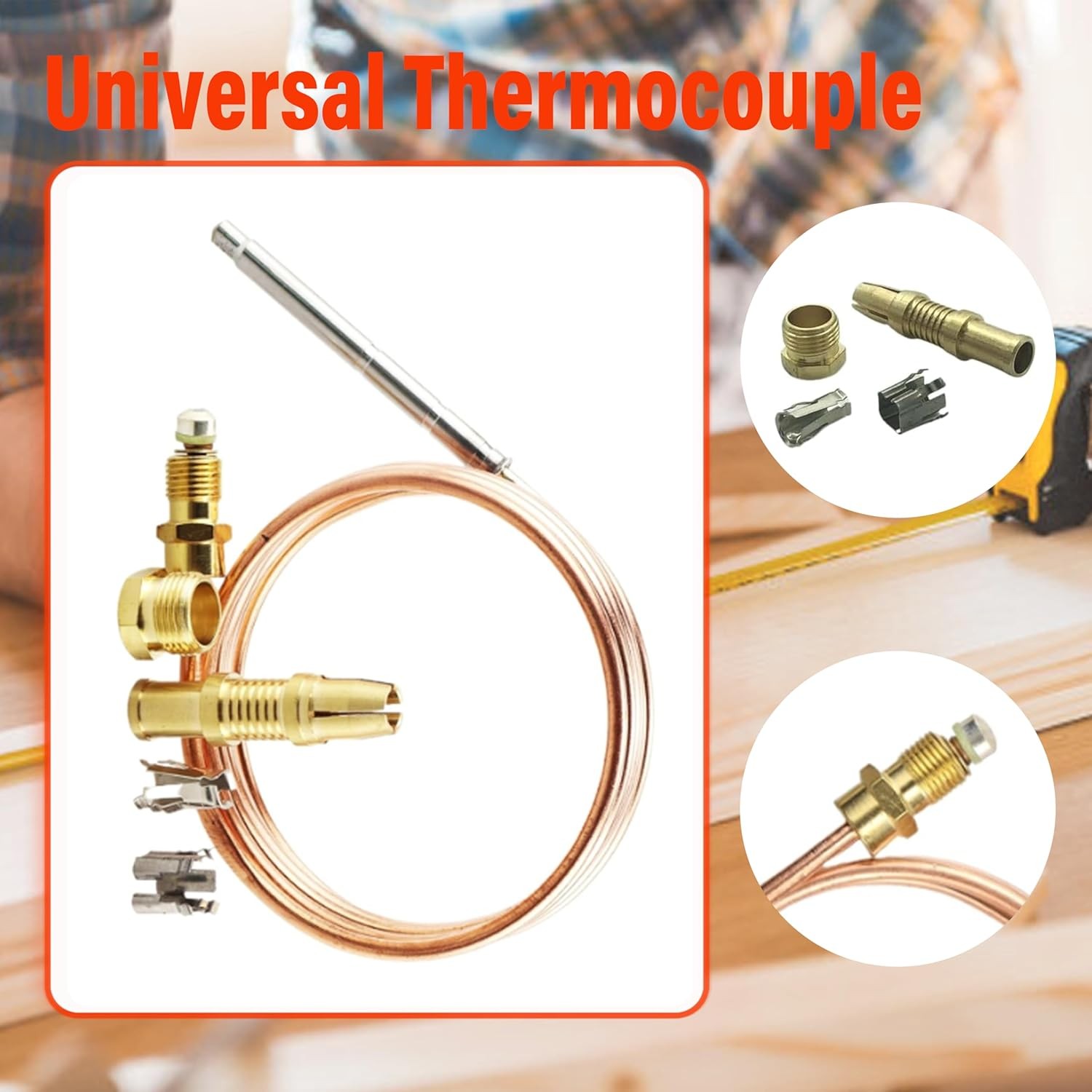 10PC For Robertshaw Thermocouple 72” 1980-072 AP5668476 M1296X Q340A1116 T-094