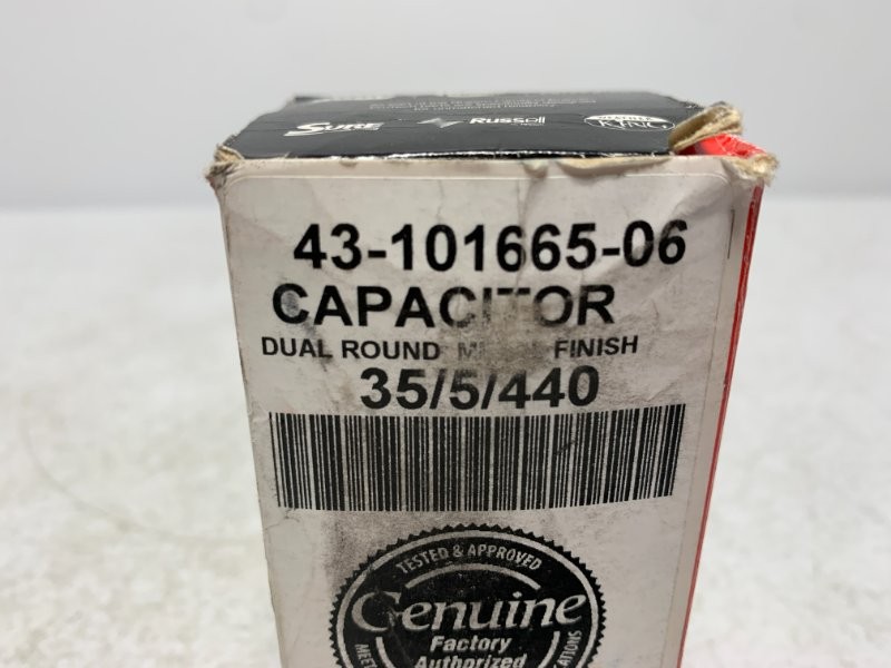 Protech 43-101665-06 Capacitor 35/5uF 440VAC Round