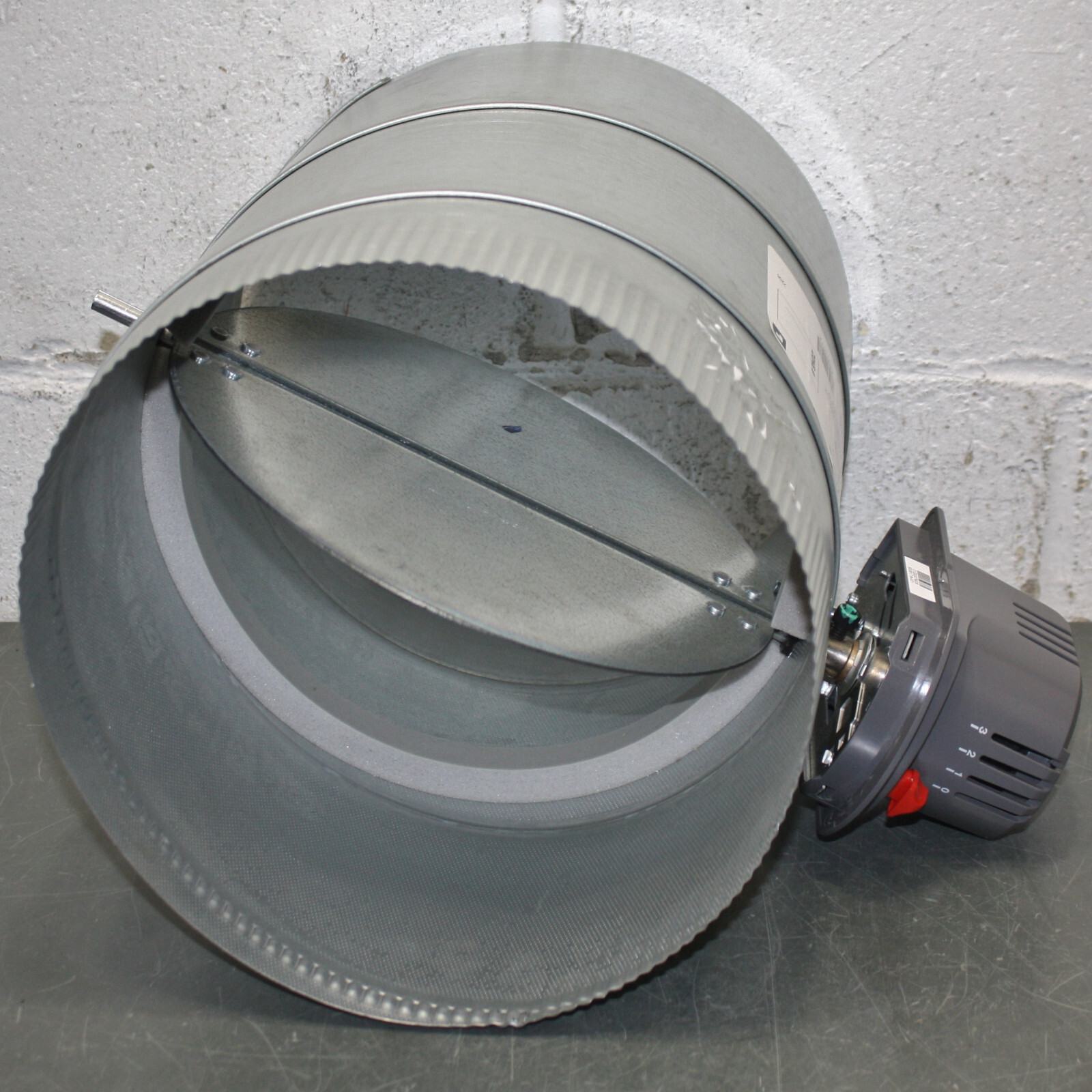 Honeywell Automatic Round Damper ARD10TZ, 10″ Diameter, 24V AC, HVAC Duct Zone