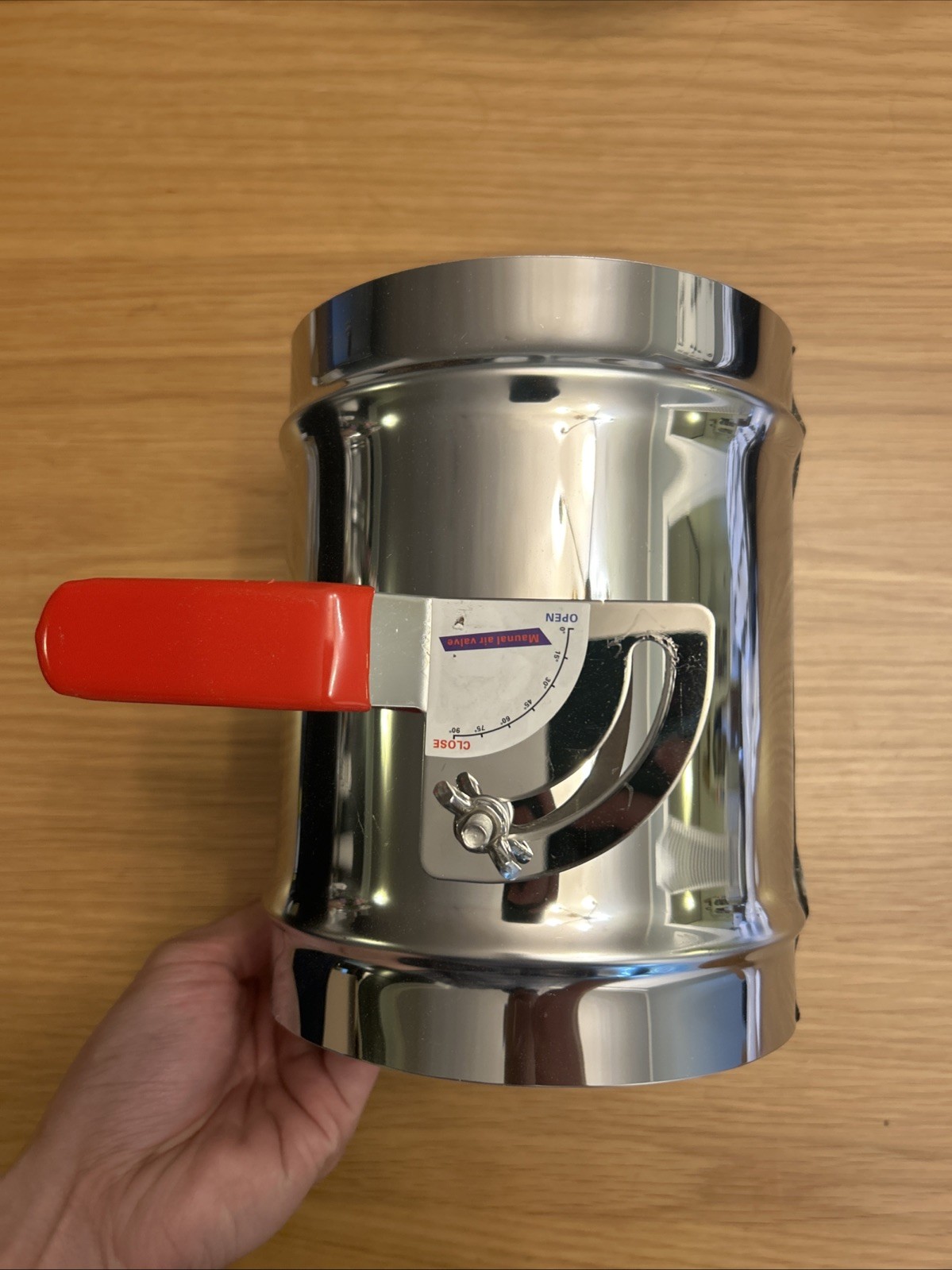 6 Inch Duct Manual Volume Backdraft Damper,FOR HVAC Vent Damper