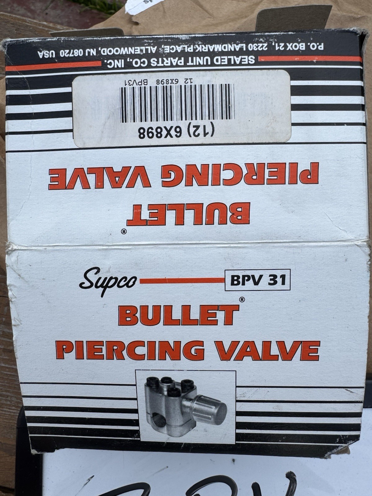 Lot Of (9) – 1/4″,5/16″,3/8″ BPV-31 Tap Bullet Piercing Valve SUPCO CA SHIP $$