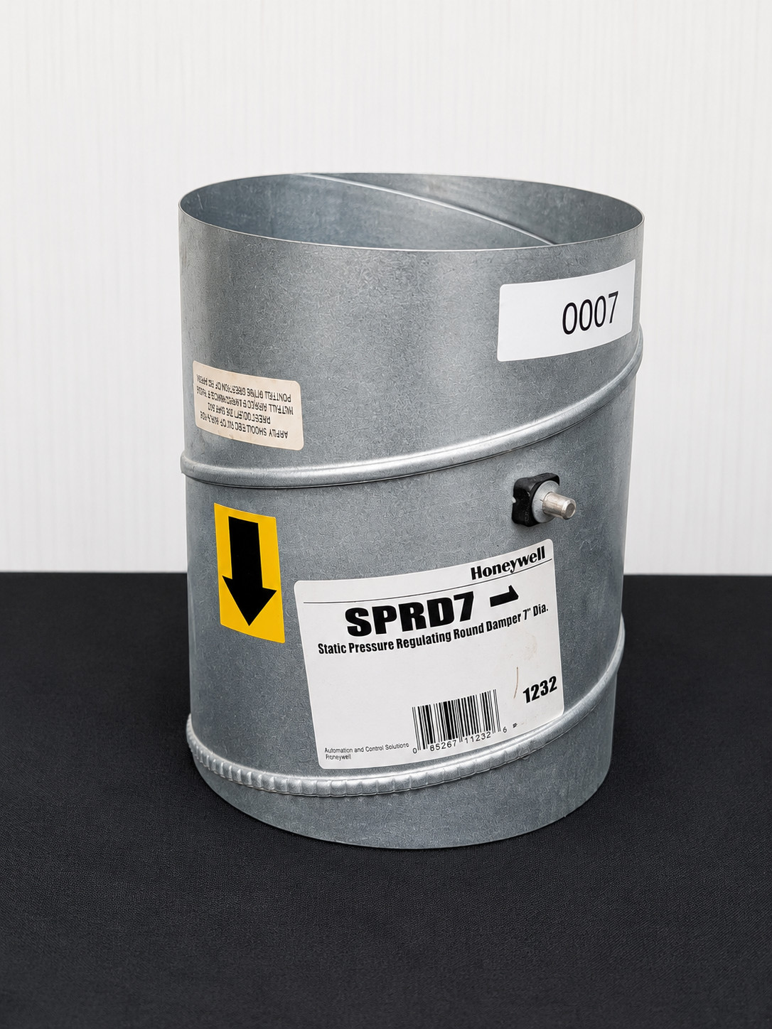 Static Pressure Damper SPRD7 Honeywell 7″ Barometric Bypass Damper