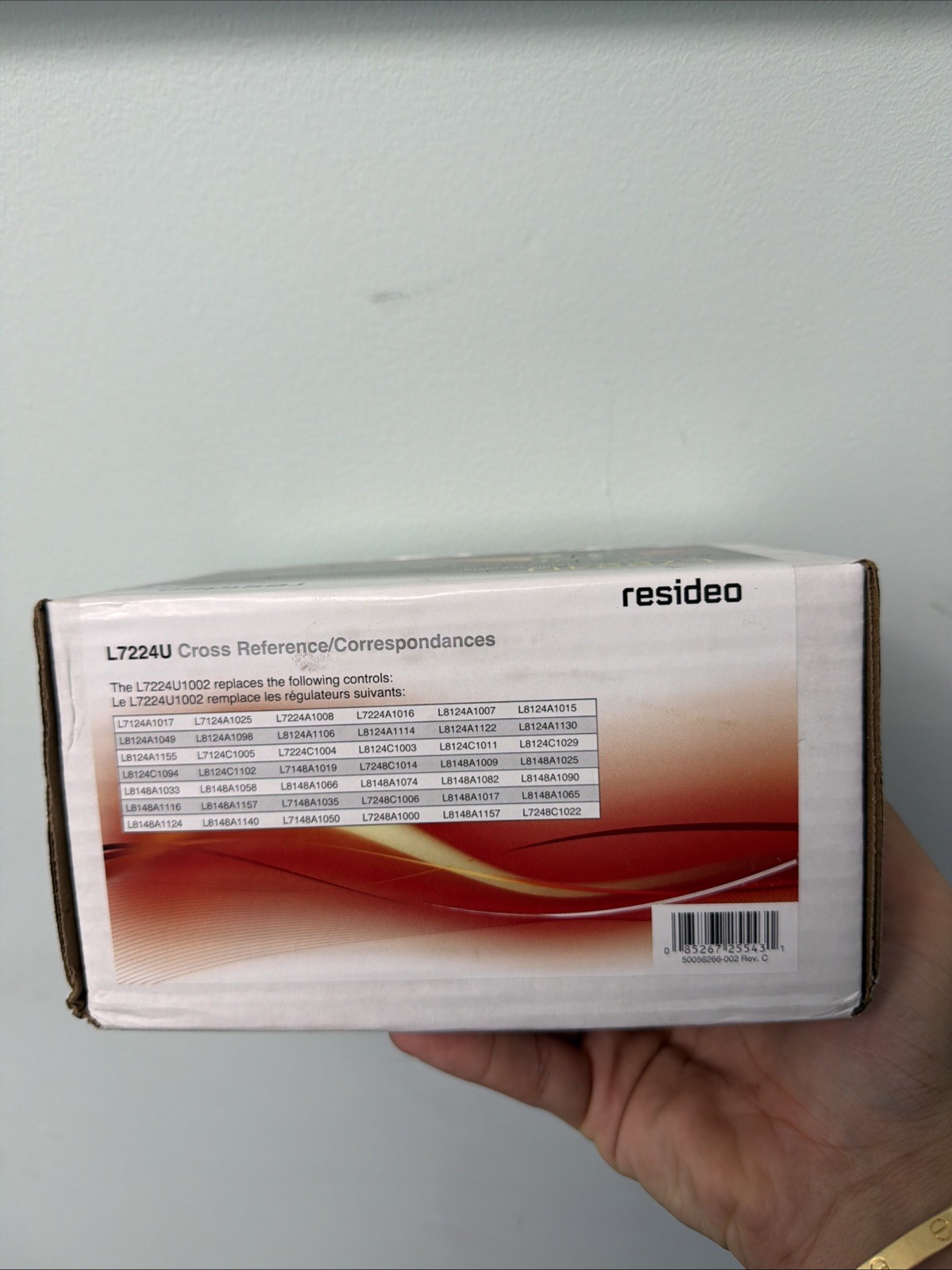 Resideo Universal Oil Water Boiler Aquastat Relay for Boilers w/ Tankless Coil
