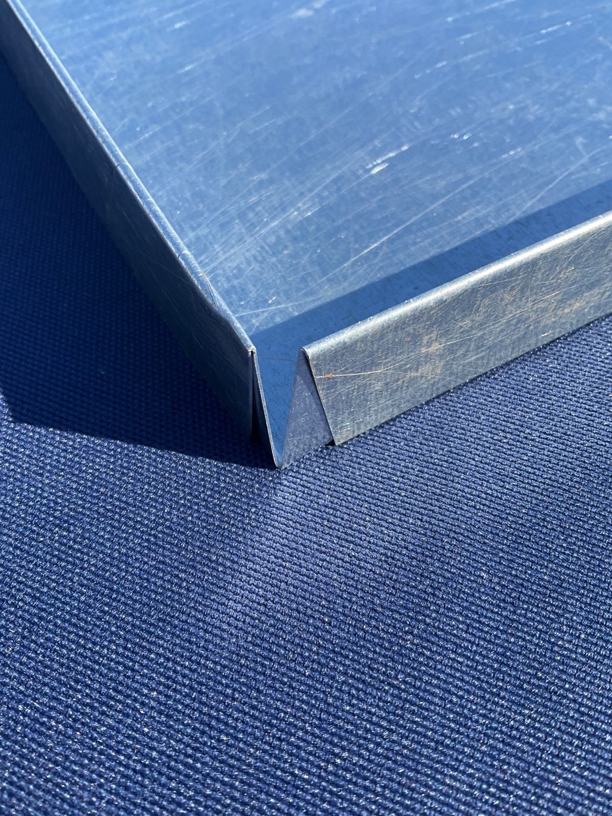 12 X 12 End Cap Duct Work End Cap Metal GALVANIZED STEEL 26 GAUGE