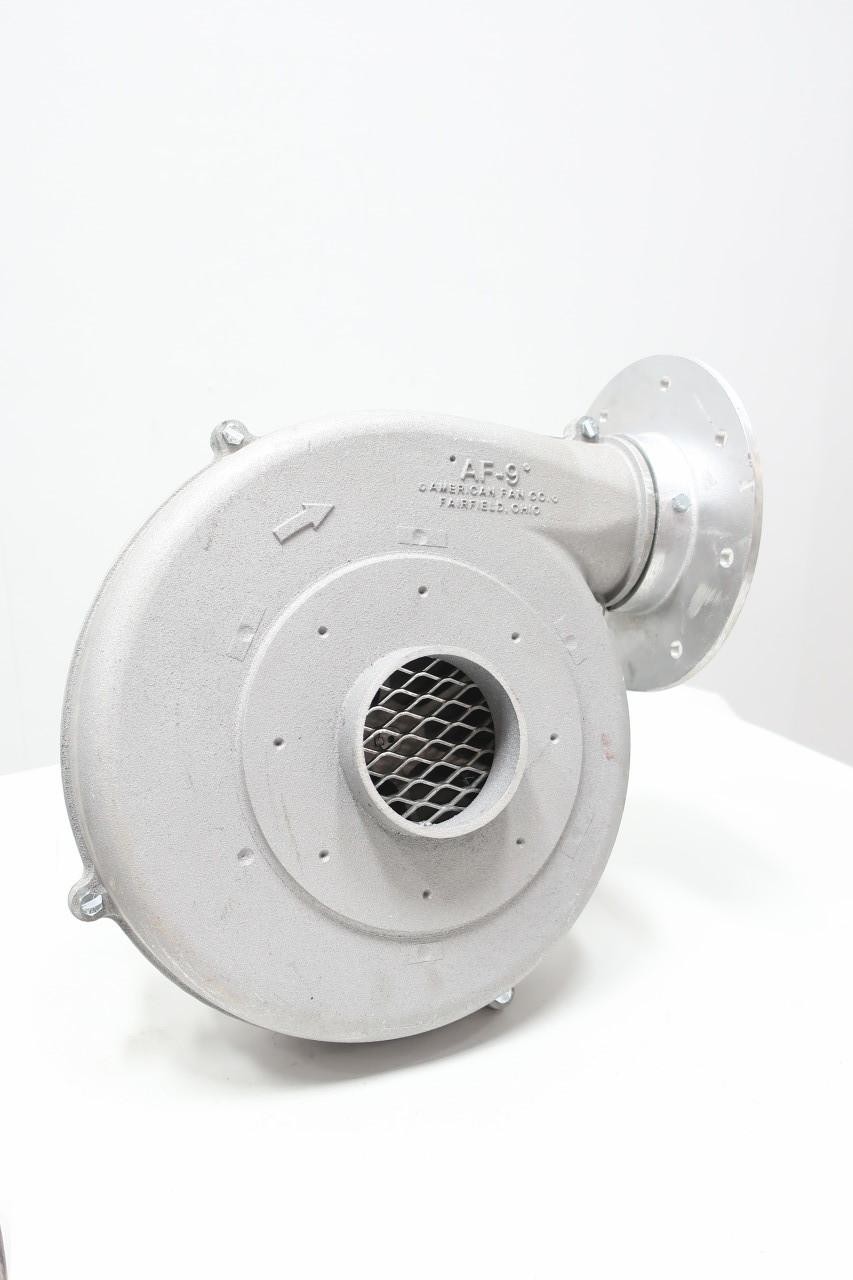 American Fan VF-9 Centrifugal Blower 3ph 1/2hp 575v-ac 3-1/2in X 3-1/2in