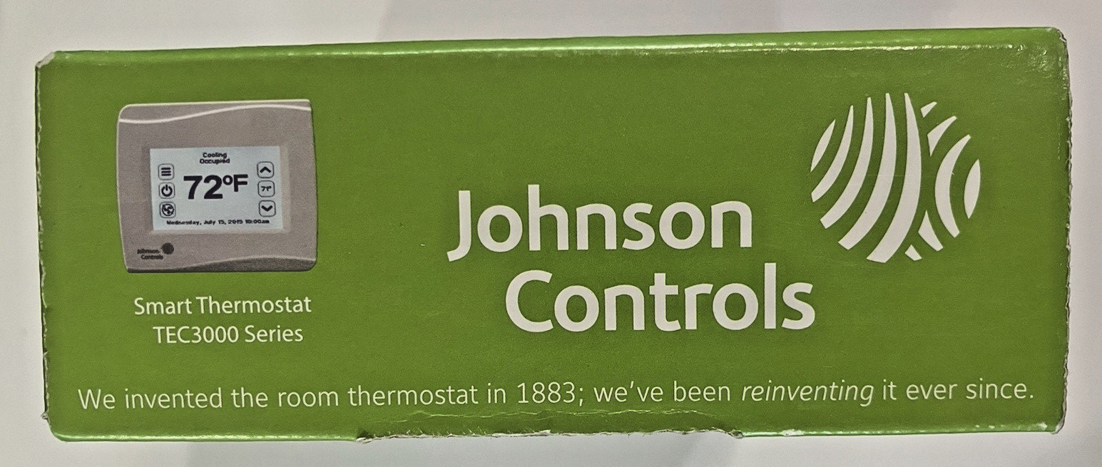 Johnson Controls Smart Thermostat TEC3000 Series, TEC3610-00-000 Never been used